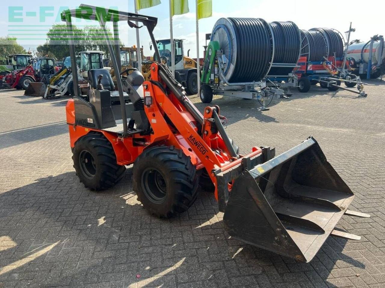 Minibagger van het type Kaweco kw 25 farmer, Gebrauchtmaschine in ag BROEKLAND (Foto 6)