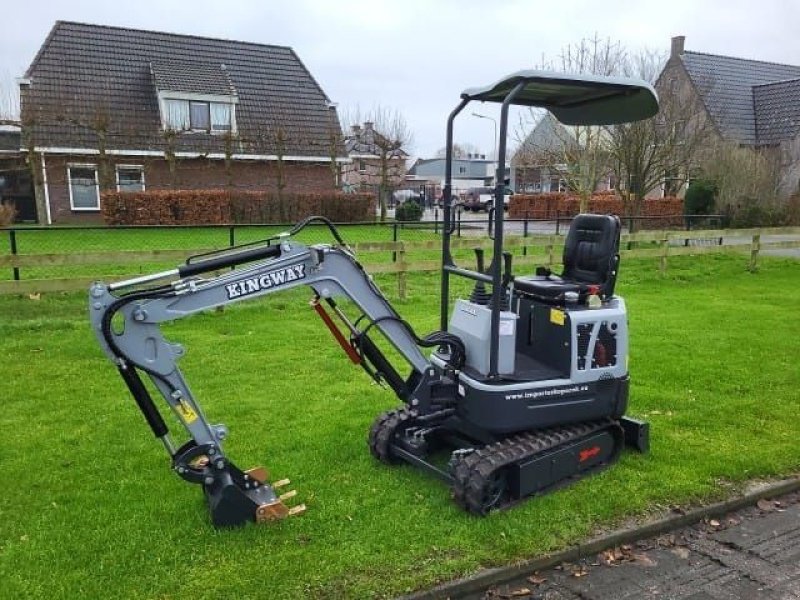 Minibagger of the type Kingway BAGGER PRO1000, Neumaschine in Hollandscheveld (Picture 1)