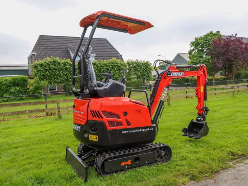 Minibagger of the type Kingway Carol, Neumaschine in Hollandscheveld (Picture 1)