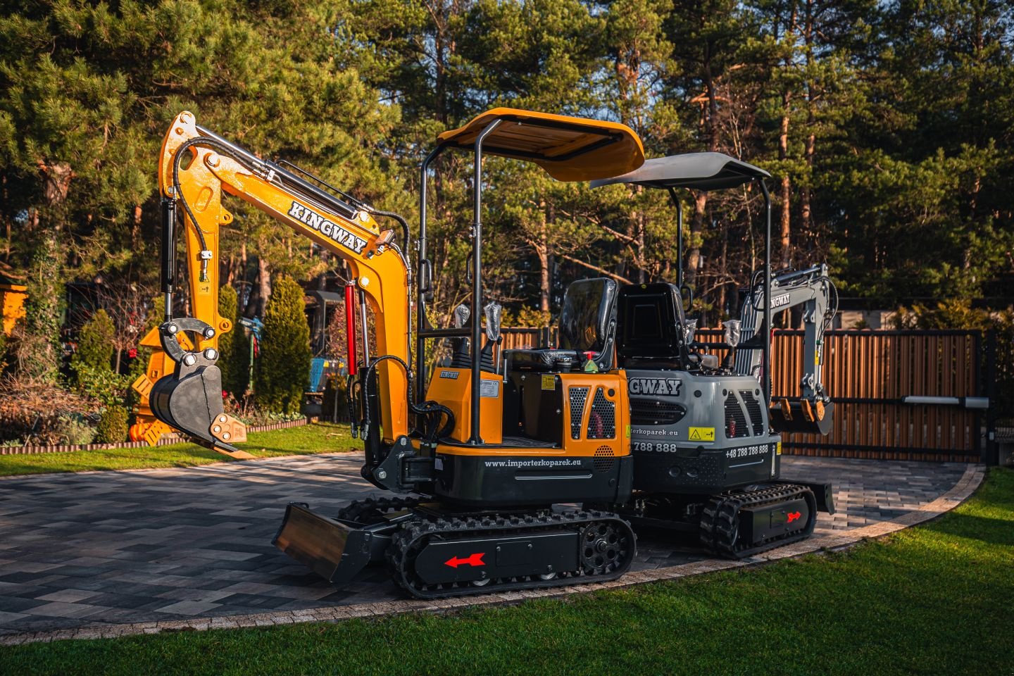 Minibagger a típus Kingway CATERPIL, Neumaschine ekkor: Hollandscheveld (Kép 1)