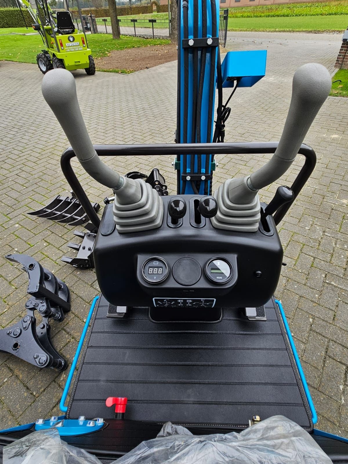 Minibagger del tipo Kingway Eco 5, Neumaschine en Hollandscheveld (Imagen 8)