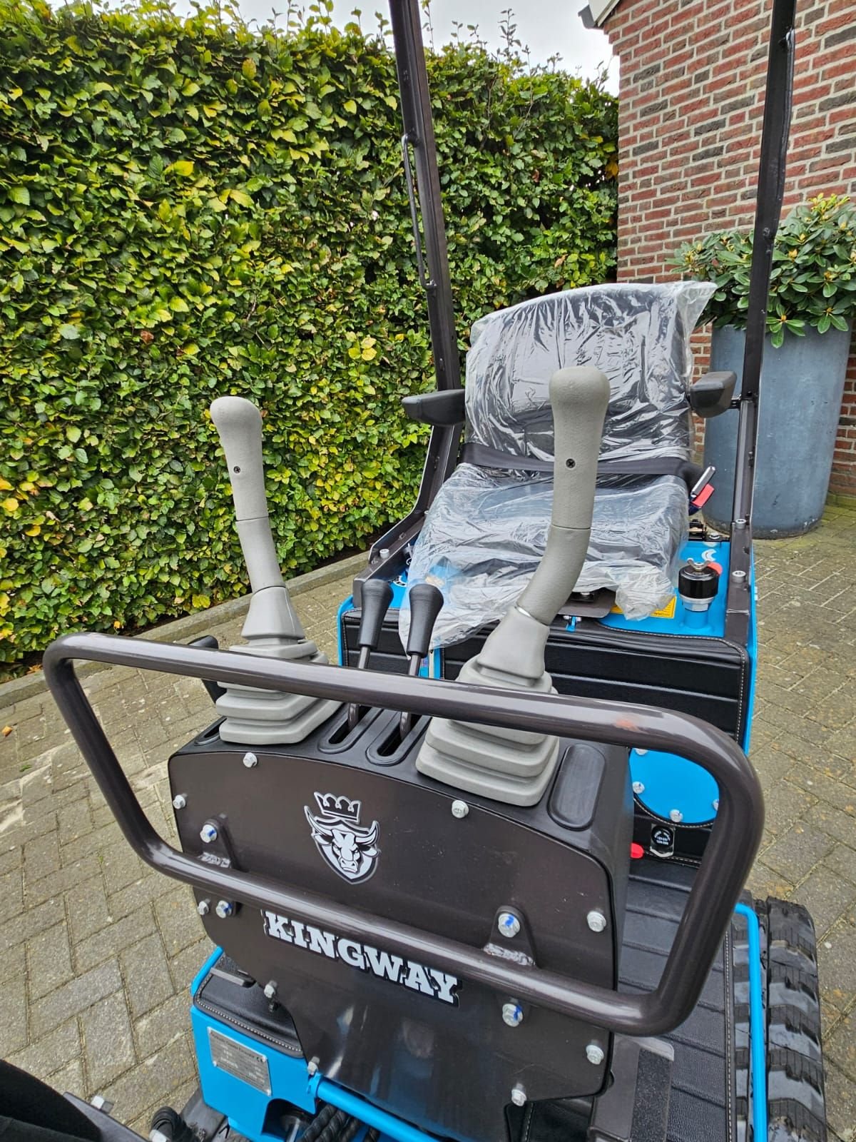 Minibagger del tipo Kingway Eco 5, Neumaschine en Hollandscheveld (Imagen 4)