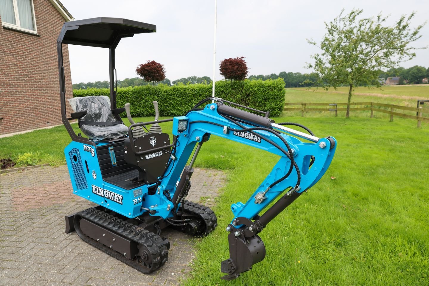 Minibagger del tipo Kingway Eco5 RS, Neumaschine In Hollandscheveld (Immagine 5)