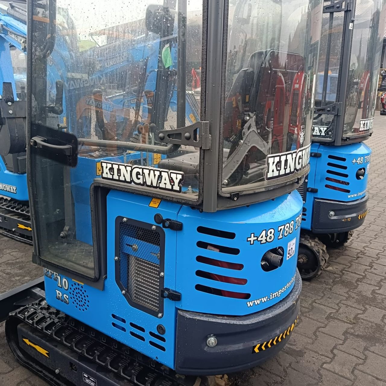 Minibagger van het type Kingway Jeff 10 RS, Neumaschine in Hollandscheveld (Foto 4)