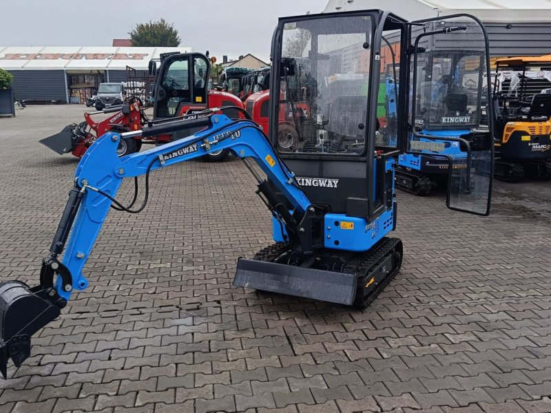 Minibagger del tipo Kingway Jeff 10 RS, Neumaschine en Hollandscheveld