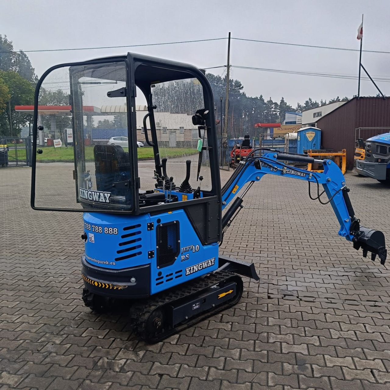 Minibagger Türe ait Kingway Jeff 10 RS, Neumaschine içinde Hollandscheveld (resim 2)