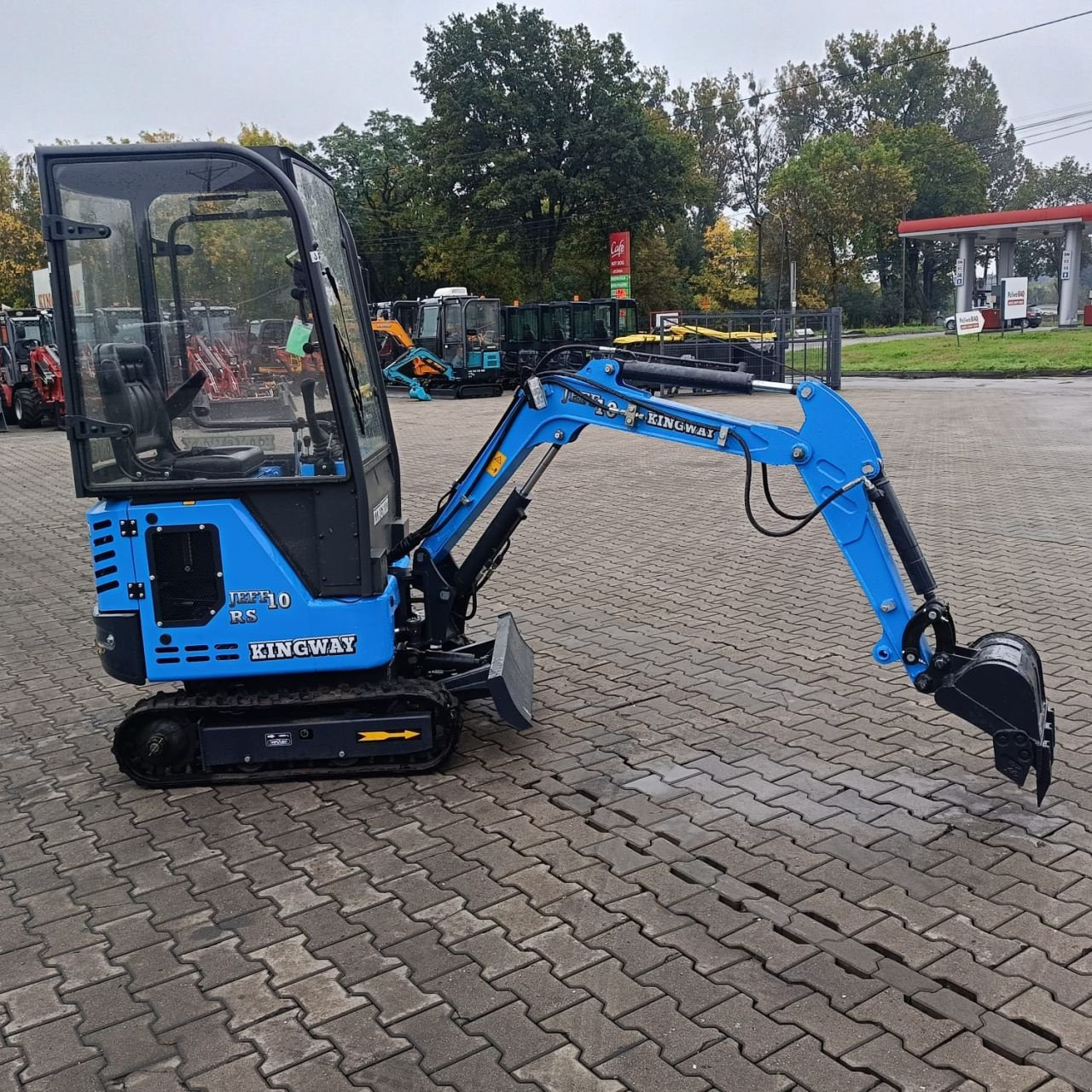 Minibagger del tipo Kingway Jeff 10 RS, Neumaschine en Hollandscheveld (Imagen 5)