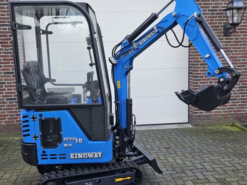 Minibagger van het type Kingway Jeff10, Neumaschine in Hollandscheveld