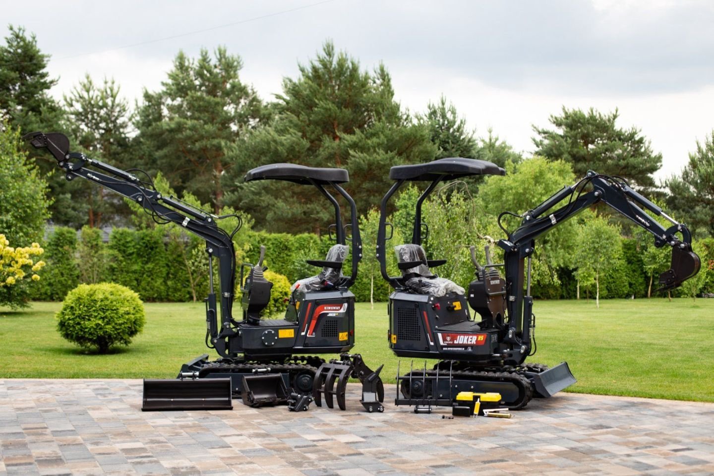 Minibagger of the type Kingway JOKER RS, Neumaschine in Hollandscheveld (Picture 1)