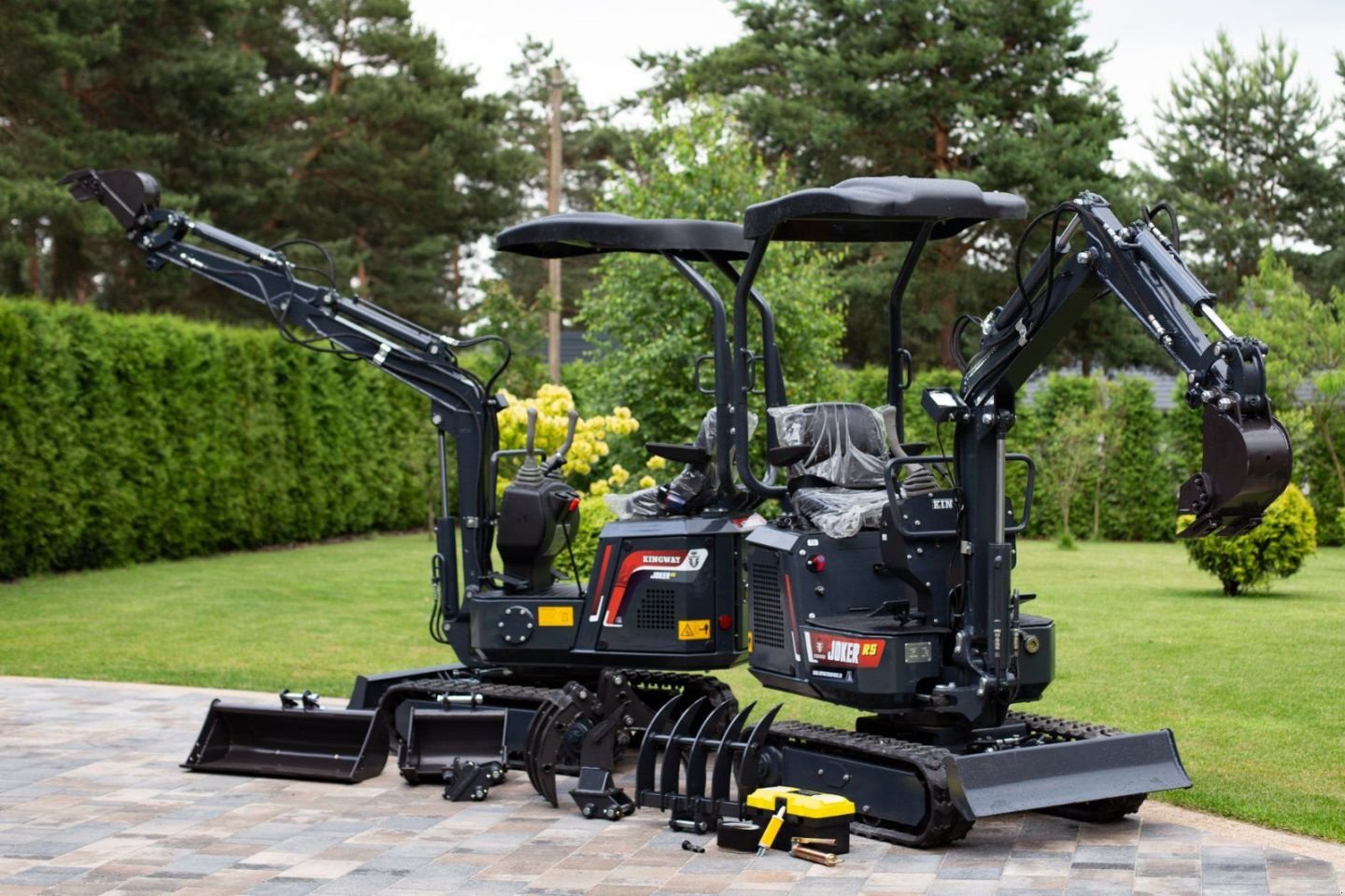 Minibagger of the type Kingway JOKER RS, Neumaschine in Hollandscheveld (Picture 2)