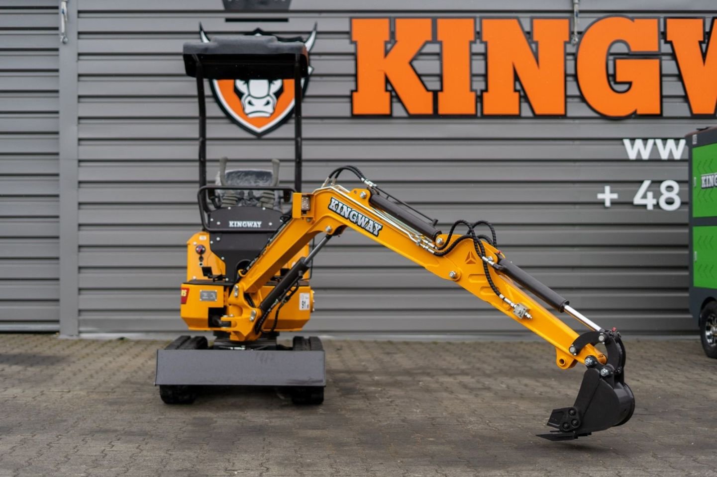 Minibagger van het type Kingway JOKER RS, Neumaschine in Hollandscheveld (Foto 10)