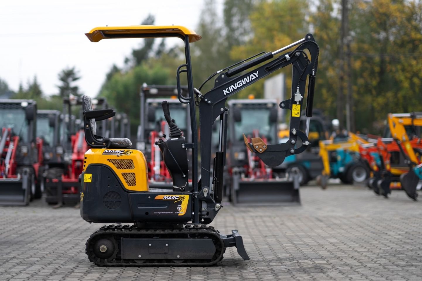 Minibagger van het type Kingway MARC S8, Neumaschine in Hollandscheveld (Foto 2)