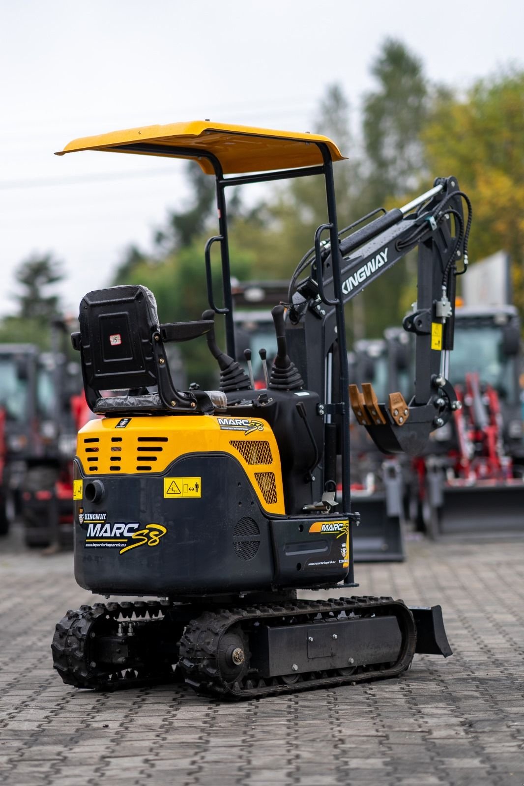 Minibagger of the type Kingway MARC S8, Neumaschine in Hollandscheveld (Picture 7)