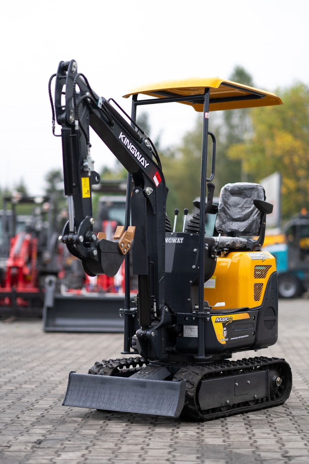 Minibagger of the type Kingway MARC S8, Neumaschine in Hollandscheveld (Picture 4)