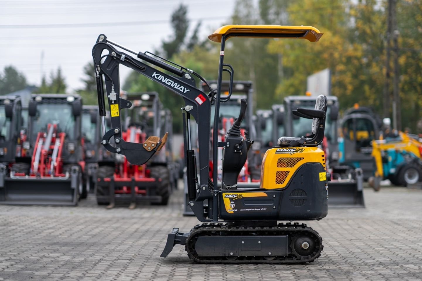 Minibagger of the type Kingway MARC S8, Neumaschine in Hollandscheveld (Picture 1)