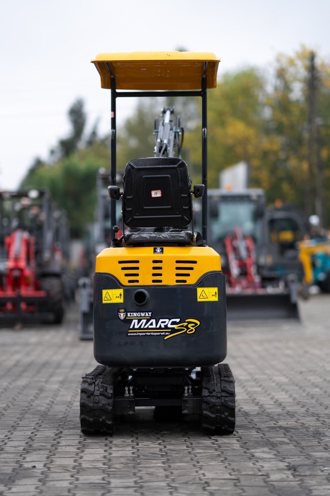 Minibagger a típus Kingway MARC S8, Neumaschine ekkor: Hollandscheveld (Kép 3)