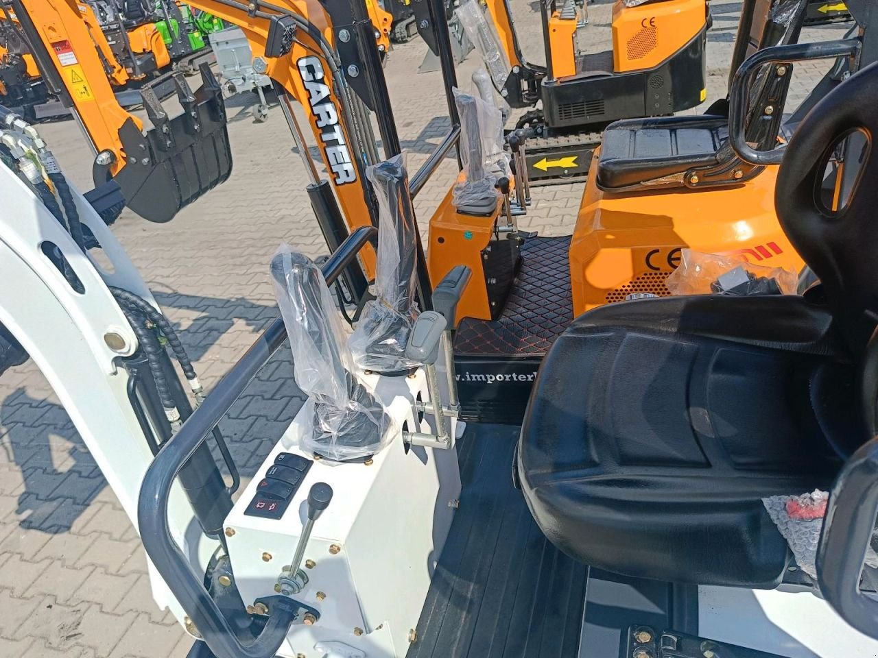 Minibagger del tipo Kingway NX11, Neumaschine In Hollandscheveld (Immagine 3)