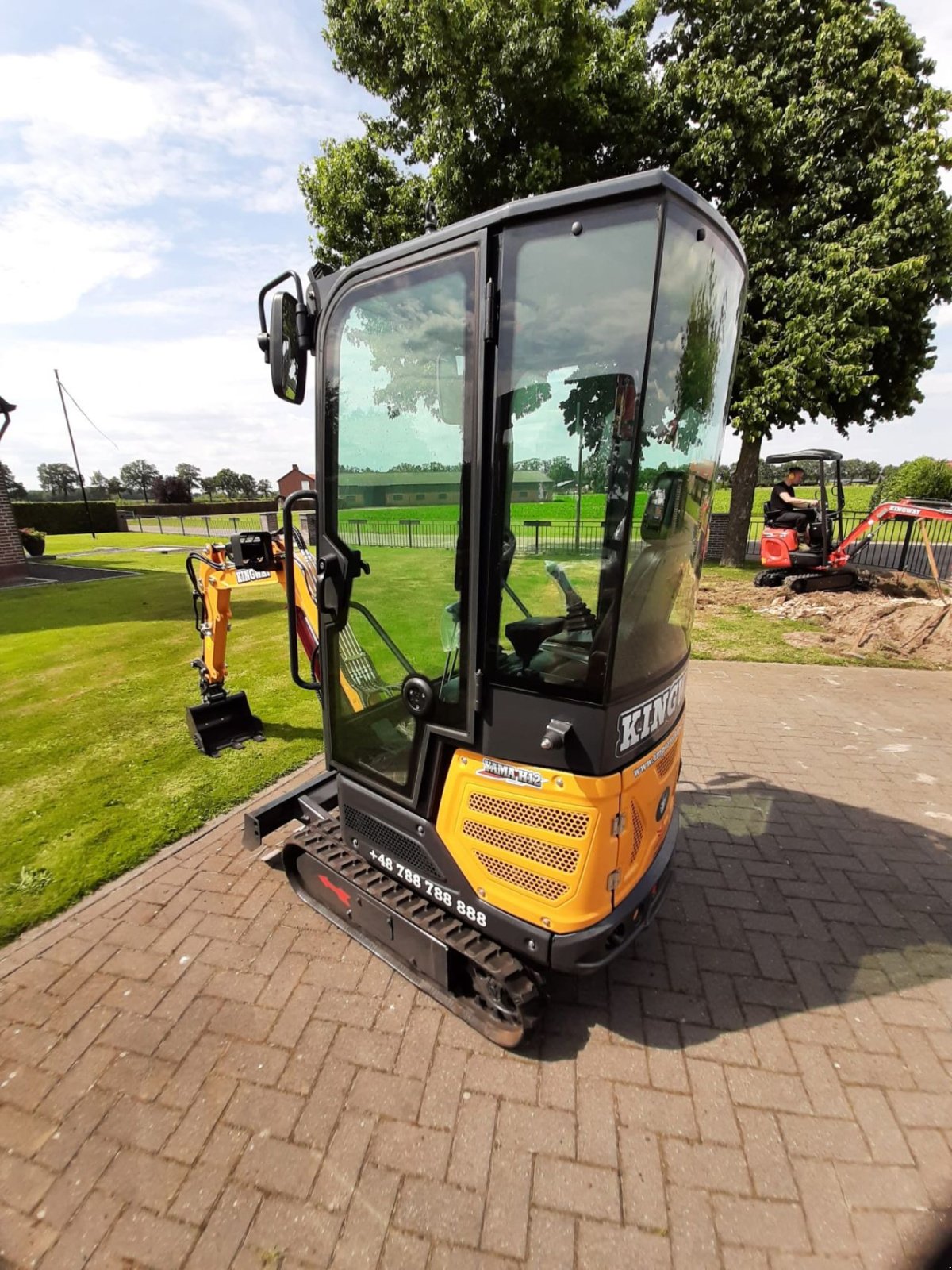 Minibagger of the type Kingway Overig, Neumaschine in Hollandscheveld (Picture 5)