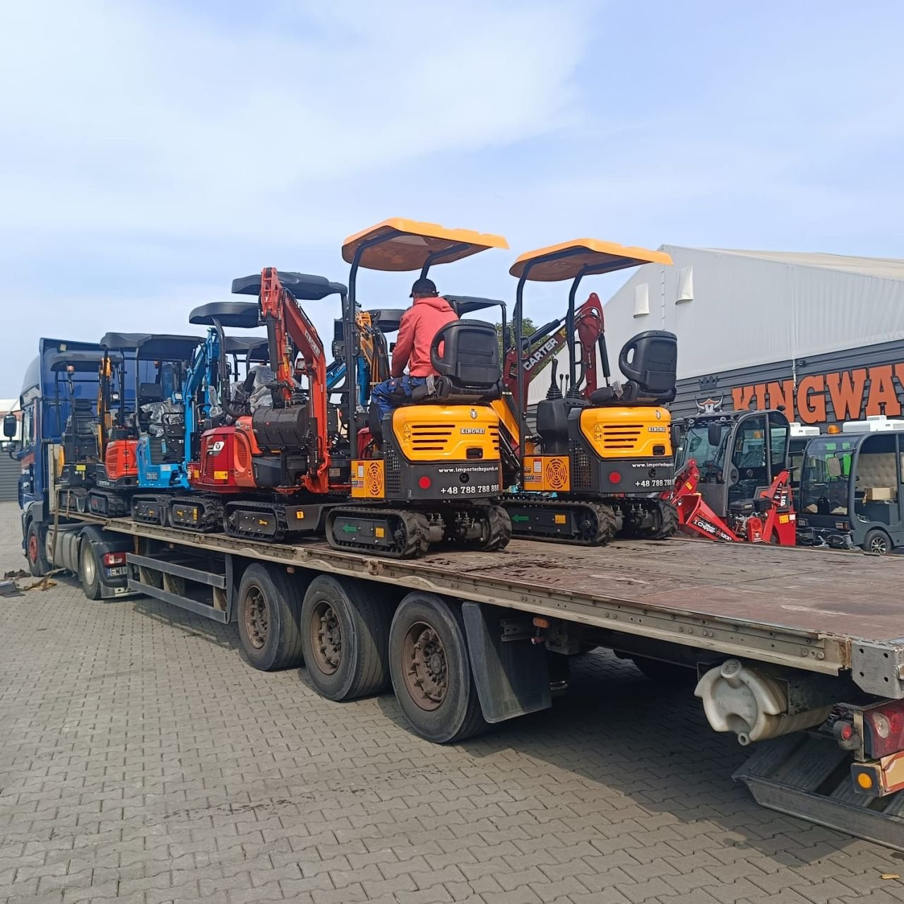 Minibagger tipa Kingway Overig, Neumaschine u Hollandscheveld (Slika 2)