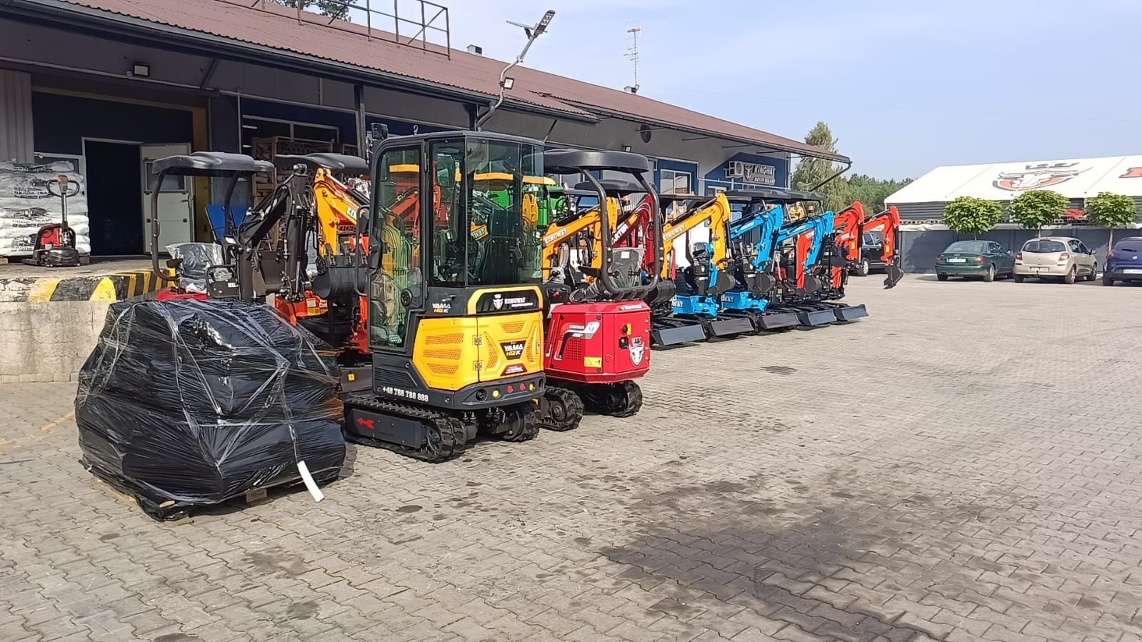 Minibagger of the type Kingway Overig, Neumaschine in Hollandscheveld (Picture 1)