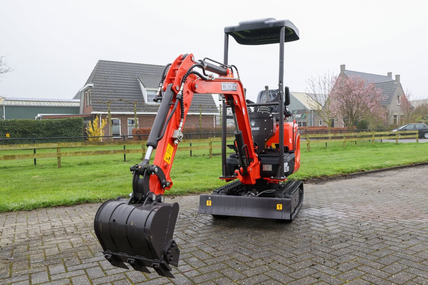 Minibagger typu Kingway VIP10 RS, Neumaschine w Hollandscheveld (Zdjęcie 3)