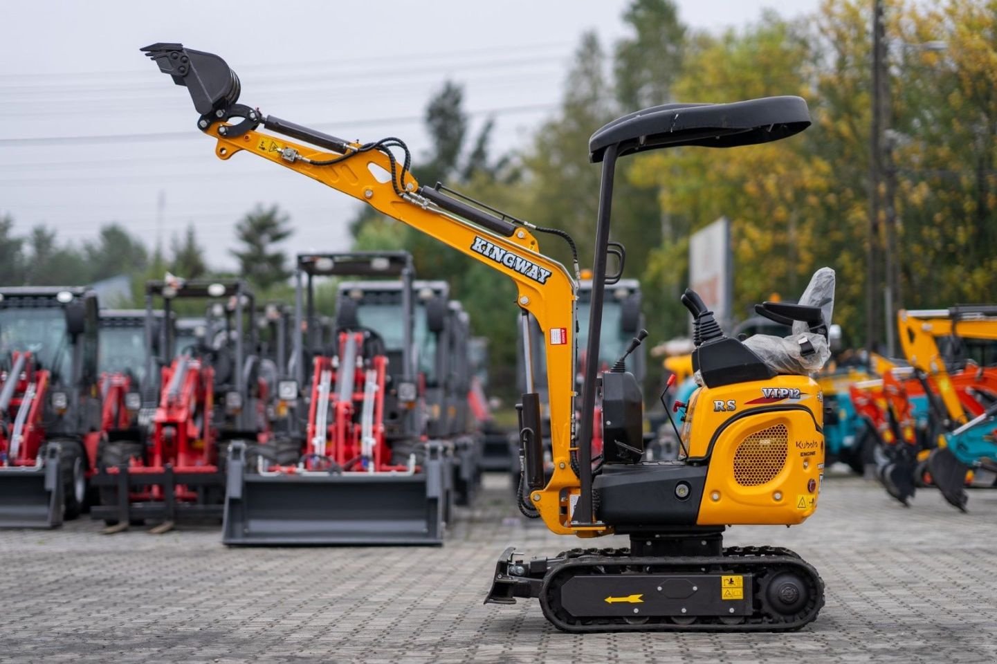 Minibagger Türe ait Kingway VIP12 KUBOTA, Neumaschine içinde Hollandscheveld (resim 2)