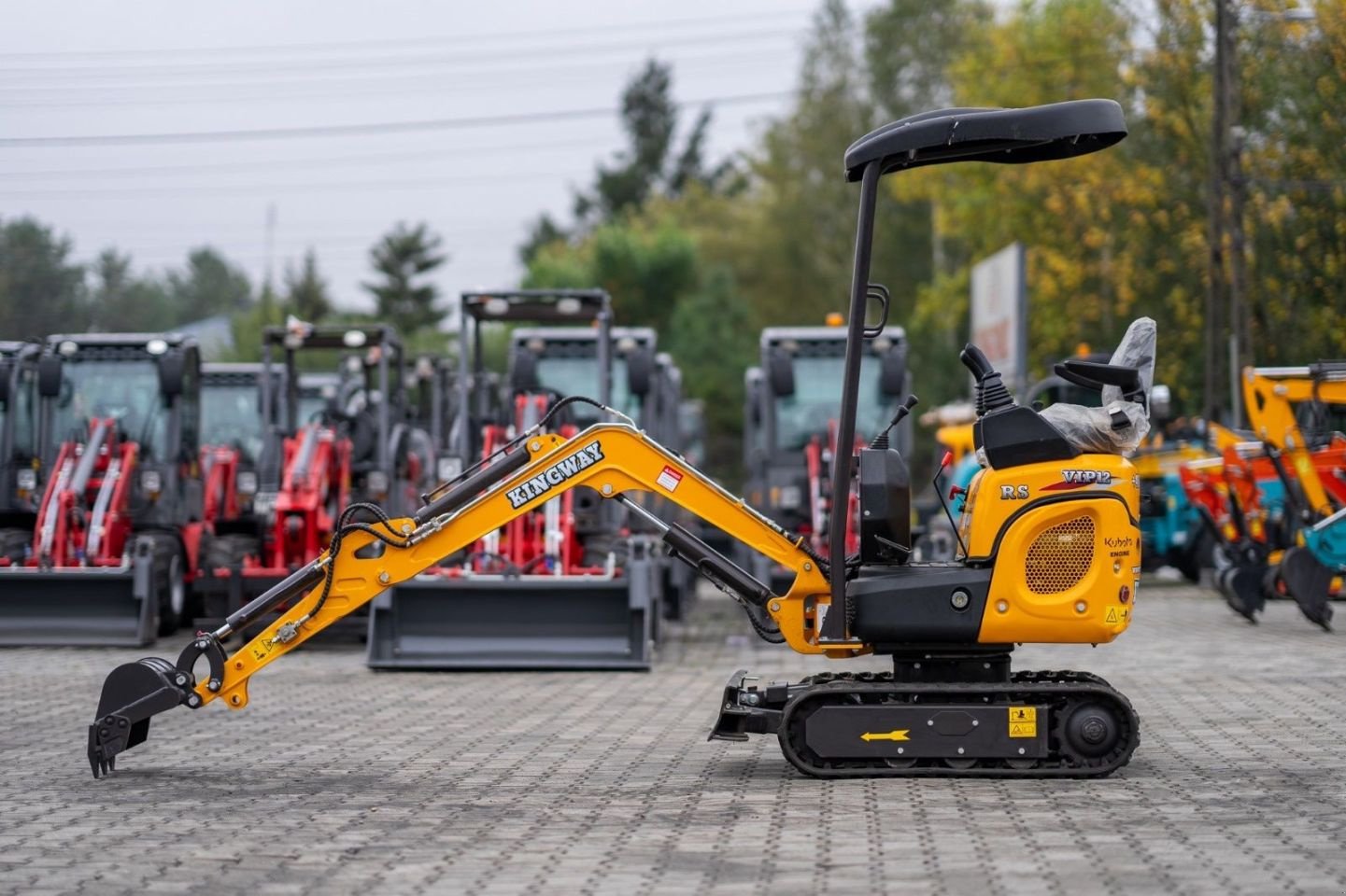 Minibagger des Typs Kingway VIP12 KUBOTA, Neumaschine in Hollandscheveld (Bild 3)