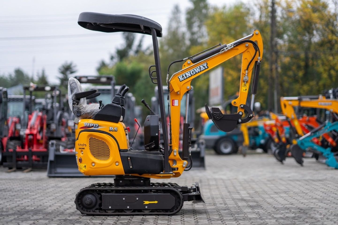 Minibagger типа Kingway VIP12 KUBOTA, Neumaschine в Hollandscheveld (Фотография 5)