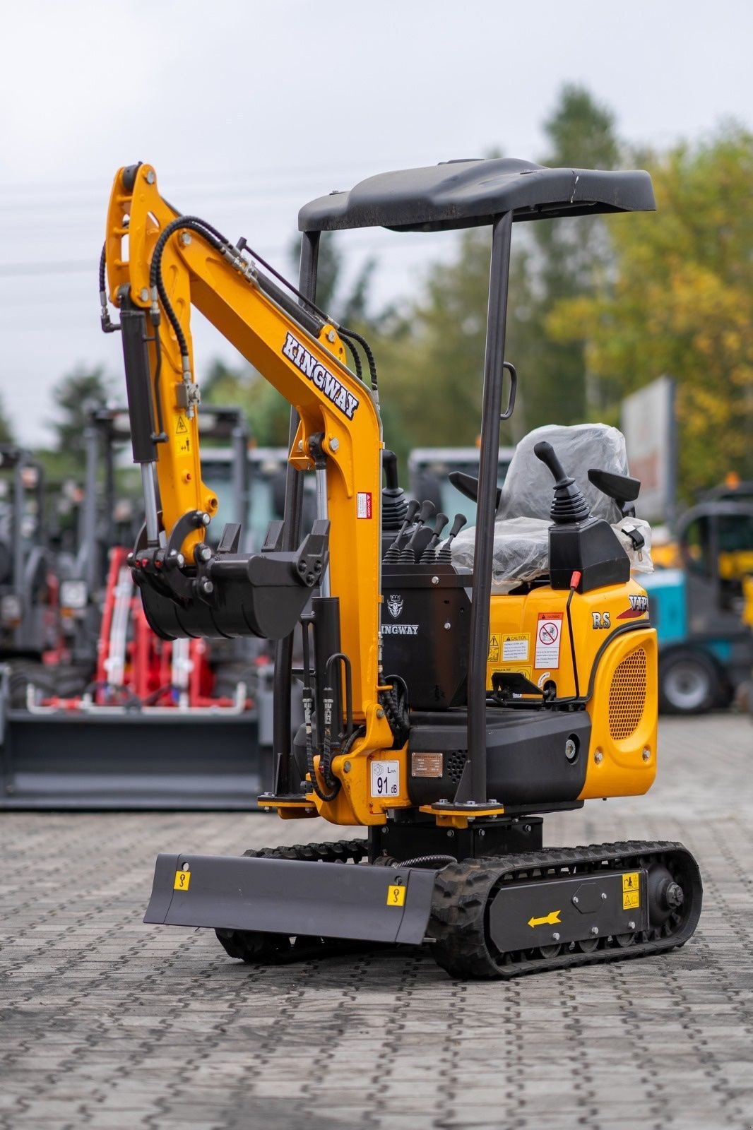 Minibagger Türe ait Kingway VIP12 KUBOTA, Neumaschine içinde Hollandscheveld (resim 7)