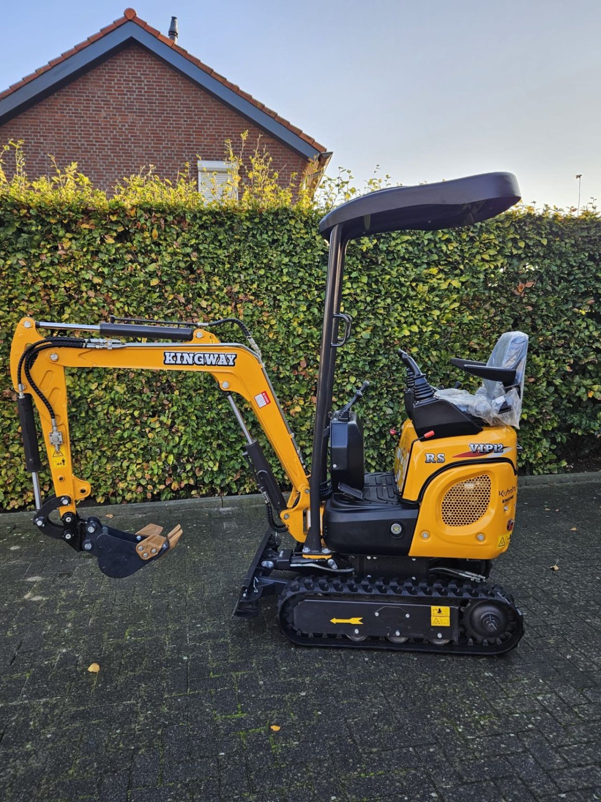 Minibagger del tipo Kingway VIP12, Neumaschine In Hollandscheveld (Immagine 2)