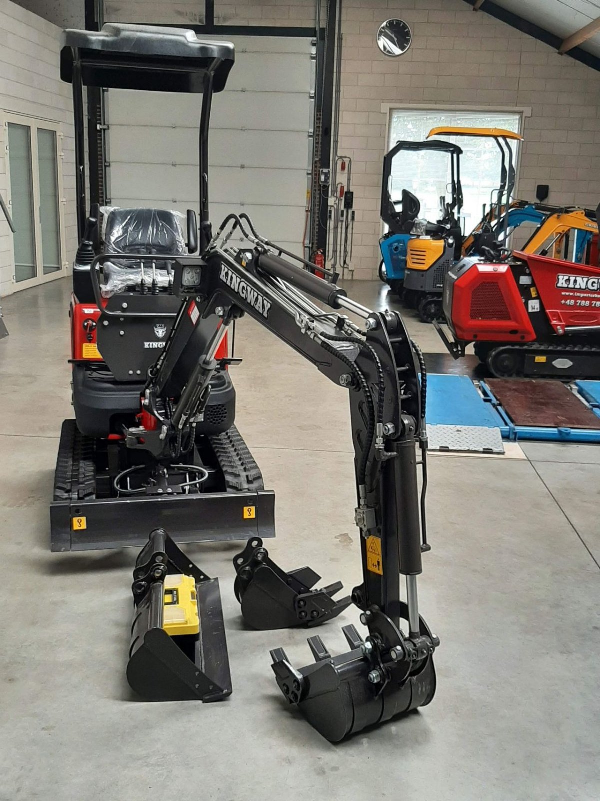 Minibagger tip Kingway VIP13, Neumaschine in Hollandscheveld (Poză 6)