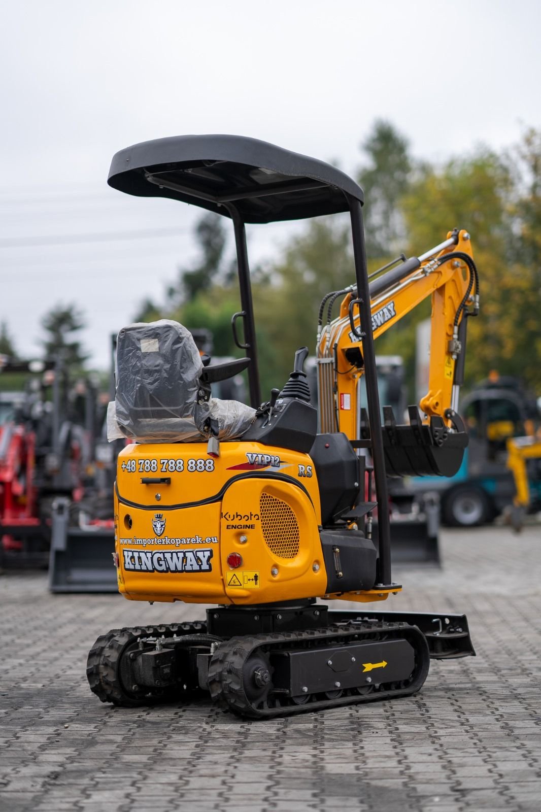 Minibagger van het type Kingway XN12, Neumaschine in Hollandscheveld (Foto 5)