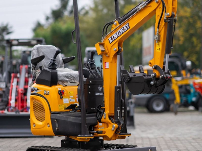 Minibagger des Typs Kingway XN12, Neumaschine in Hollandscheveld