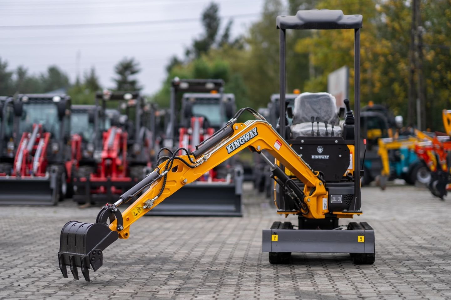 Minibagger a típus Kingway XN12, Neumaschine ekkor: Hollandscheveld (Kép 3)