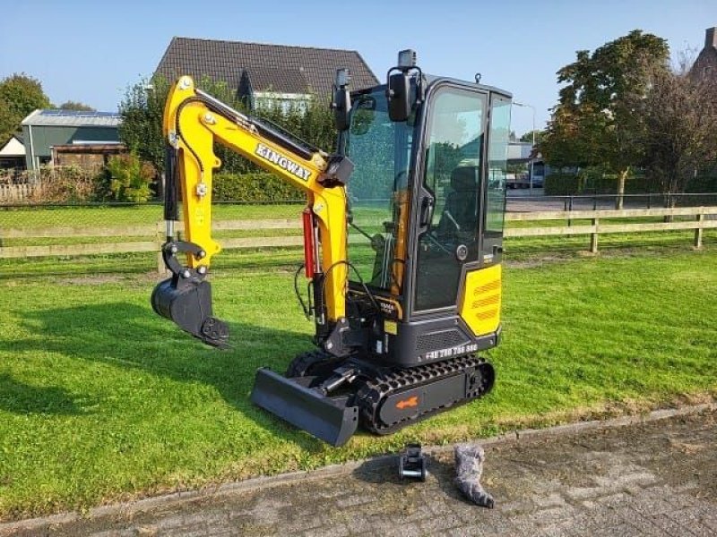 Minibagger del tipo Kingway YAMA H12, Neumaschine en Hollandscheveld (Imagen 1)