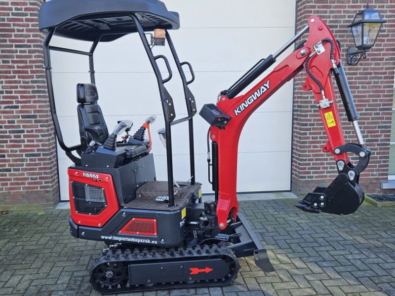 Minibagger des Typs Kingway Yama R10, Neumaschine in Hollandscheveld (Bild 1)