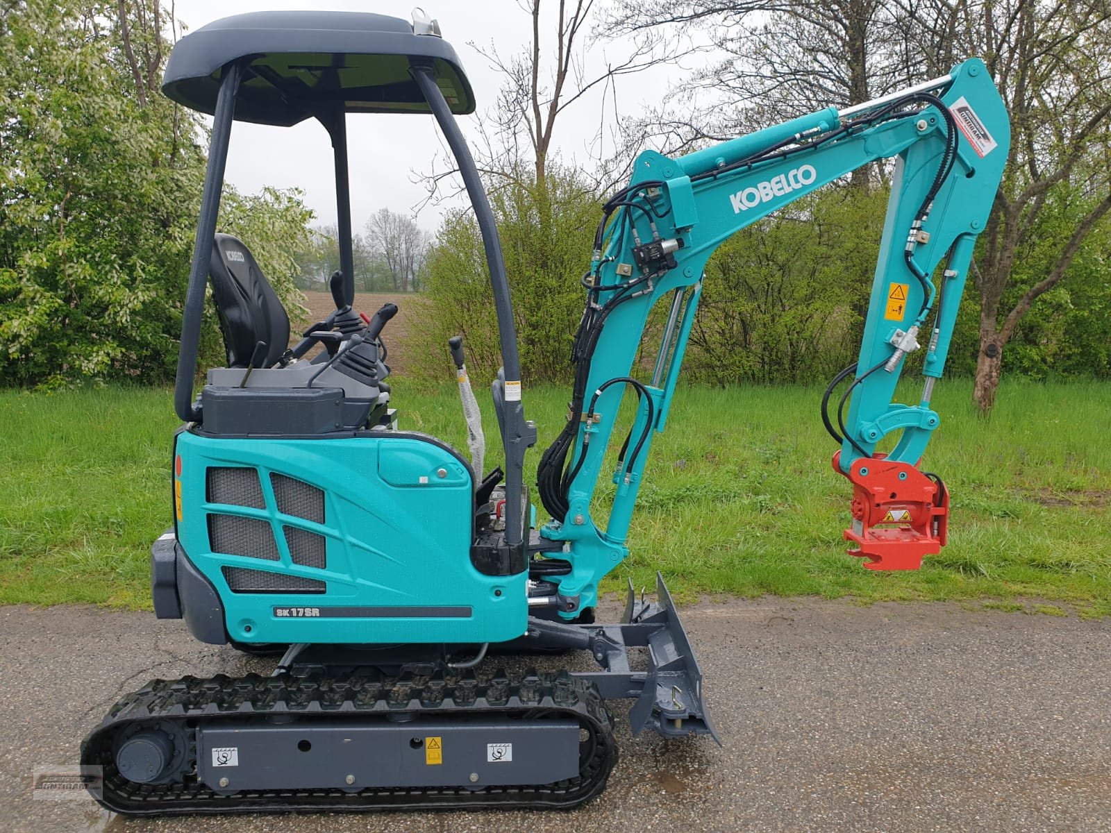 Minibagger типа Kobelco SK 17 SR-3E, Gebrauchtmaschine в Deutsch - Goritz (Фотография 2)