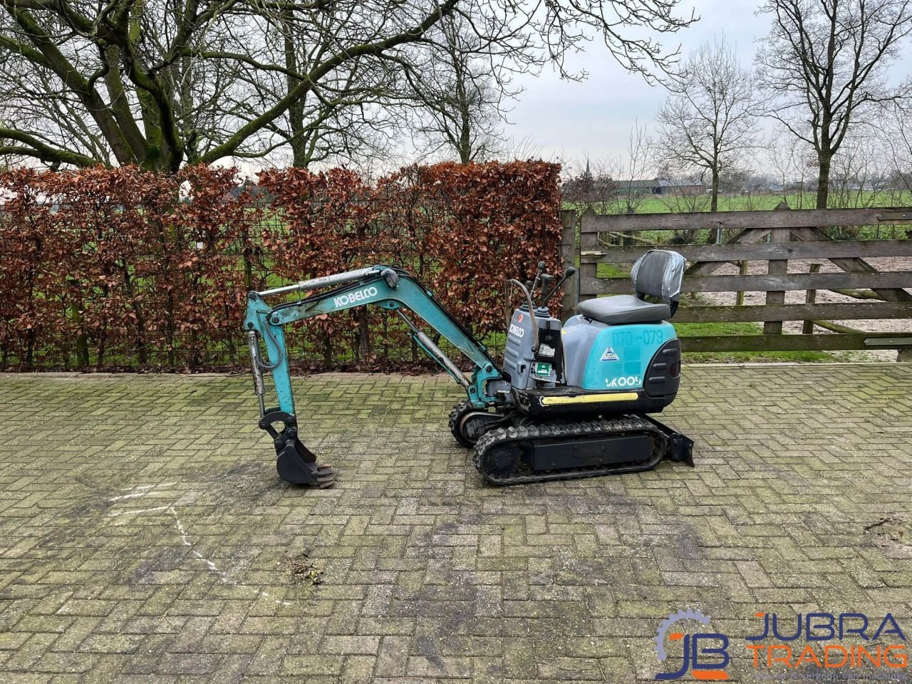 Minibagger typu Kobelco SK005, Gebrauchtmaschine w Buggenum (Zdjęcie 9)