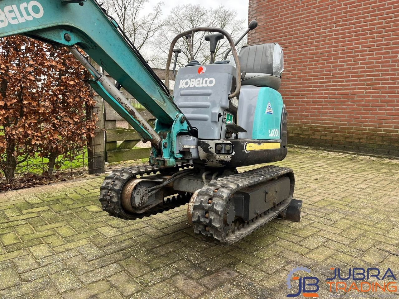 Minibagger typu Kobelco SK005, Gebrauchtmaschine w Buggenum (Zdjęcie 10)