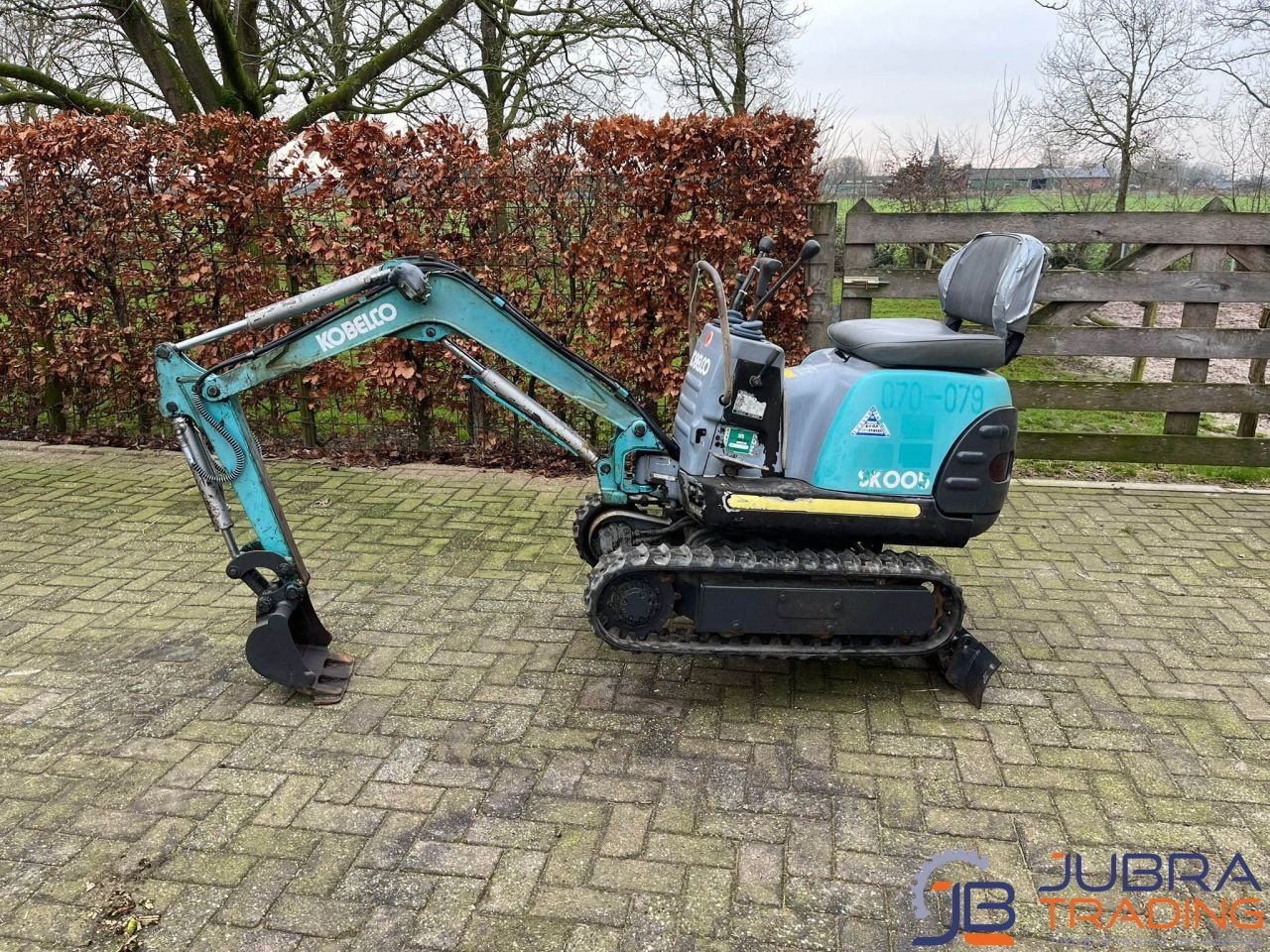 Minibagger typu Kobelco SK005, Gebrauchtmaschine w Buggenum (Zdjęcie 8)