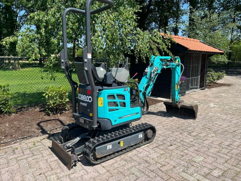 Minibagger Türe ait Kobelco SK10sr Minigraver, Gebrauchtmaschine içinde Harskamp (resim 6)