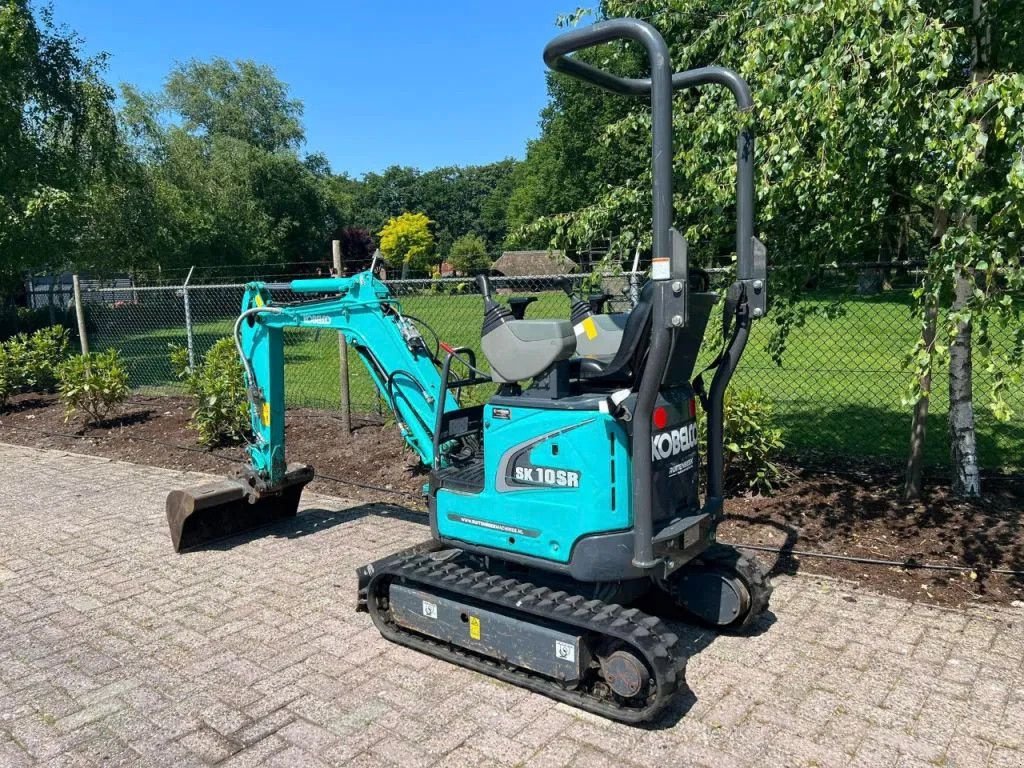 Minibagger Türe ait Kobelco SK10sr Minigraver, Gebrauchtmaschine içinde Harskamp (resim 5)