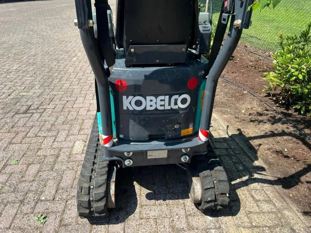 Minibagger Türe ait Kobelco SK10sr Minigraver, Gebrauchtmaschine içinde Harskamp (resim 8)