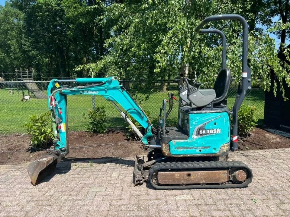 Minibagger от тип Kobelco SK10sr Minigraver, Gebrauchtmaschine в Harskamp (Снимка 2)