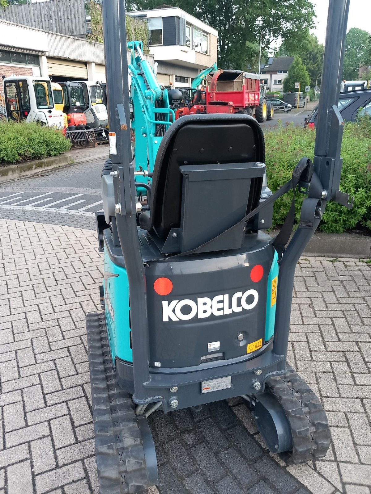 Minibagger del tipo Kobelco SK10SR, Gebrauchtmaschine en Alblasserdam (Imagen 6)