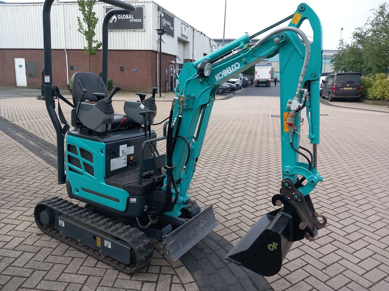 Minibagger типа Kobelco SK10SR, Gebrauchtmaschine в Alblasserdam (Фотография 4)