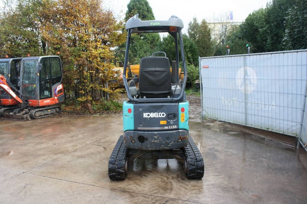 Minibagger des Typs Kobelco SK17SR-3, Gebrauchtmaschine in Antwerpen (Bild 4)