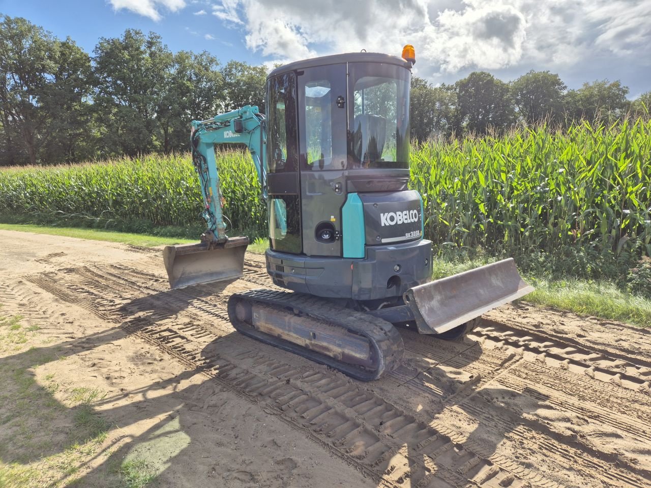 Minibagger Türe ait Kobelco SK30 SR-5, Gebrauchtmaschine içinde Fleringen (resim 4)