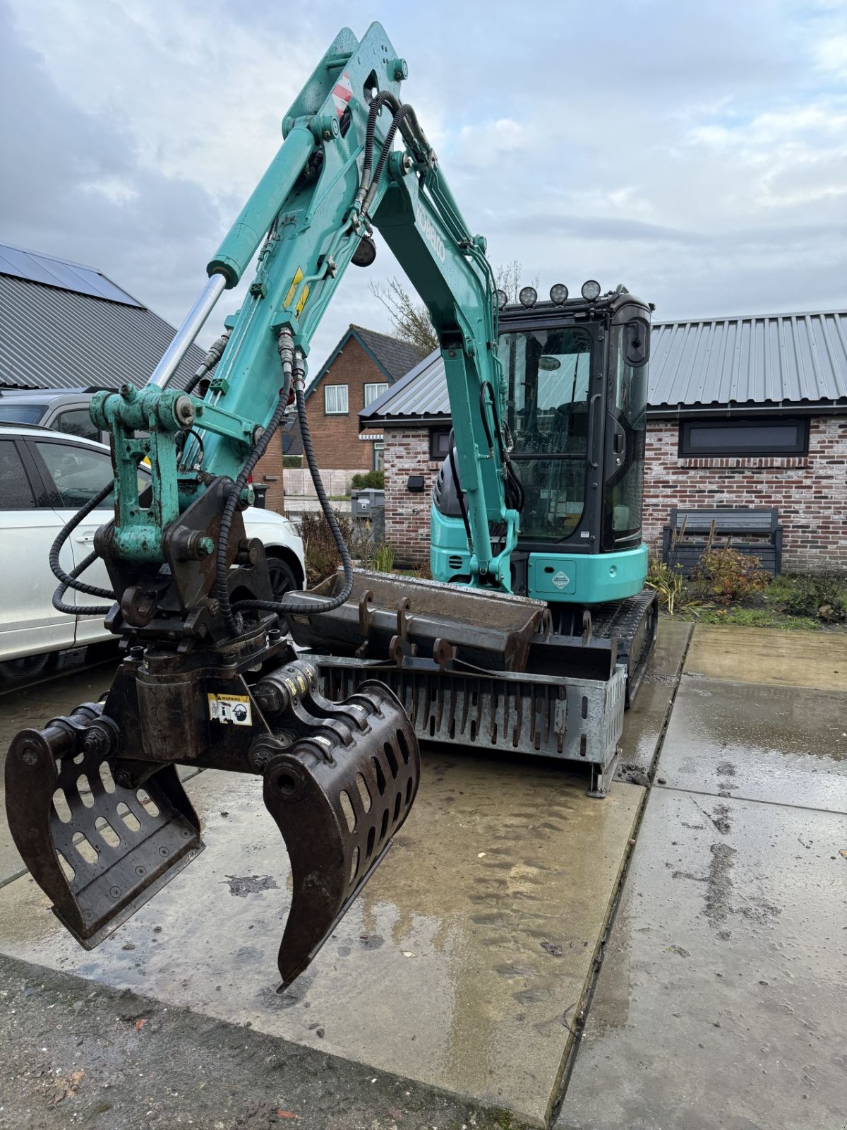 Minibagger van het type Kobelco SK30SR-6E, Gebrauchtmaschine in Barsingerhorn (Foto 2)