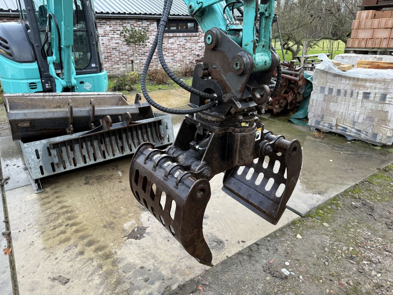 Minibagger van het type Kobelco SK30SR-6E, Gebrauchtmaschine in Barsingerhorn (Foto 11)